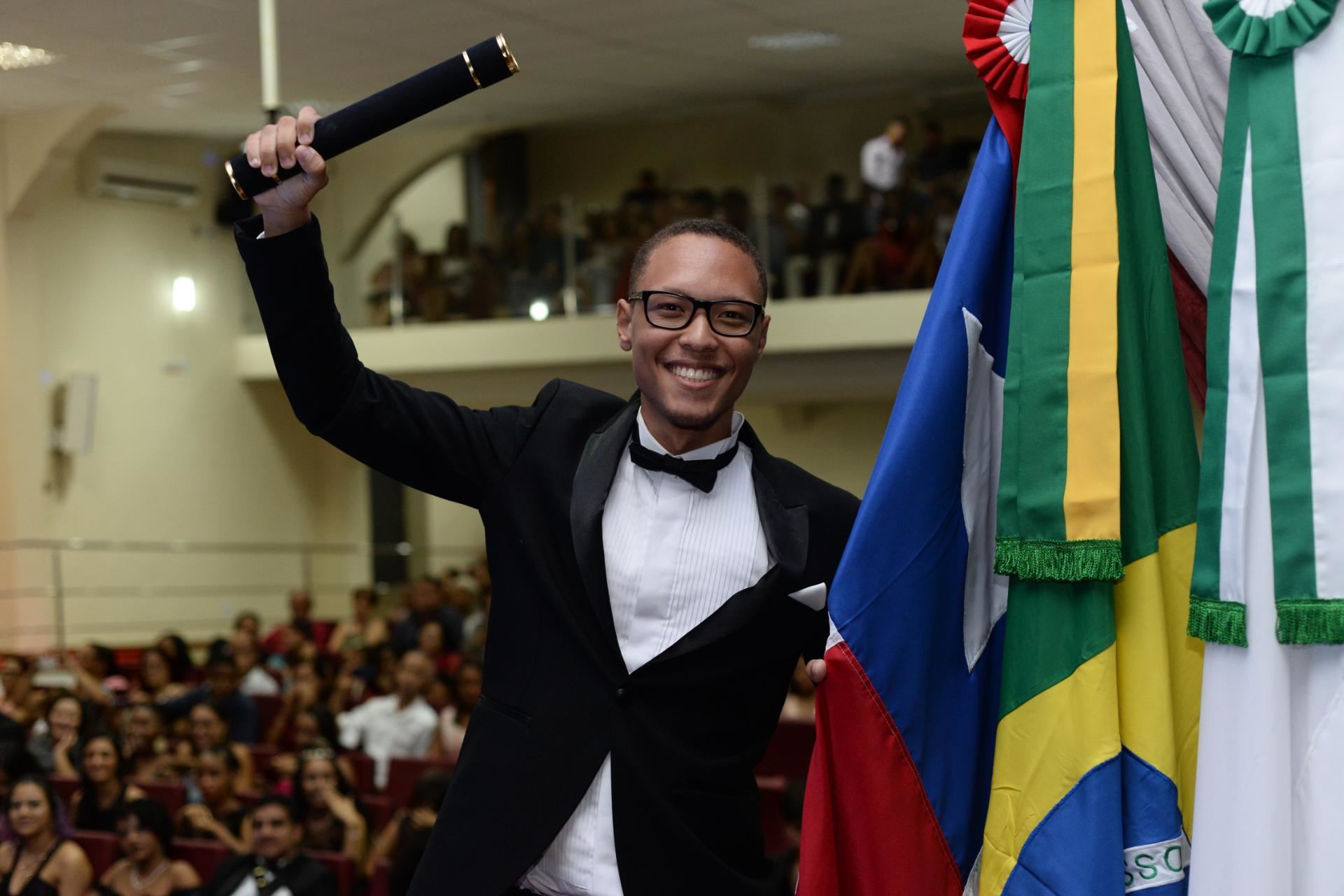 Foto de formatura - Vinícius
